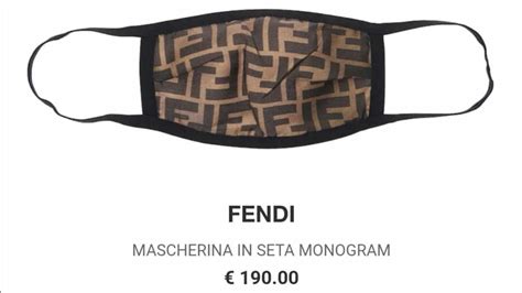 mascherina virus fendi|fendi pants.